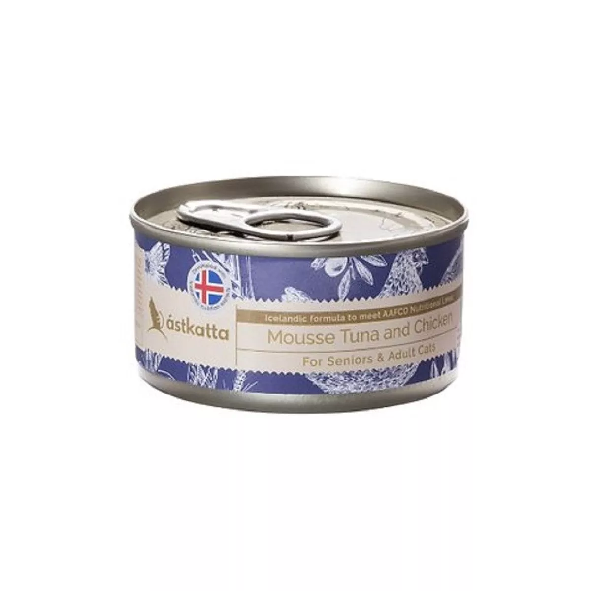 Senior Tuna & Chicken Mousse Can