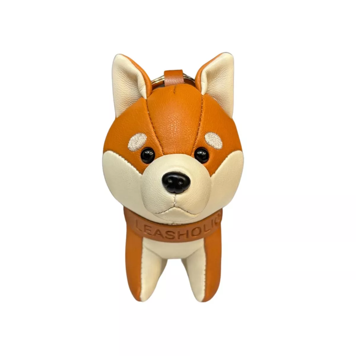 Shiba Inu Leather Charm
