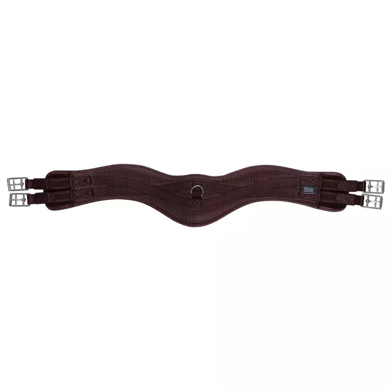 Shires Anti-Chafe Anatomic Girth, Brown Brown