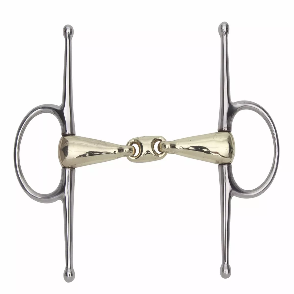 Shires Copper Mouth Full Cheek Snaffle Bit