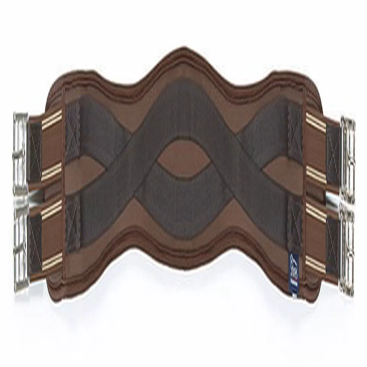 Shires Memory Foam Girth, Brown