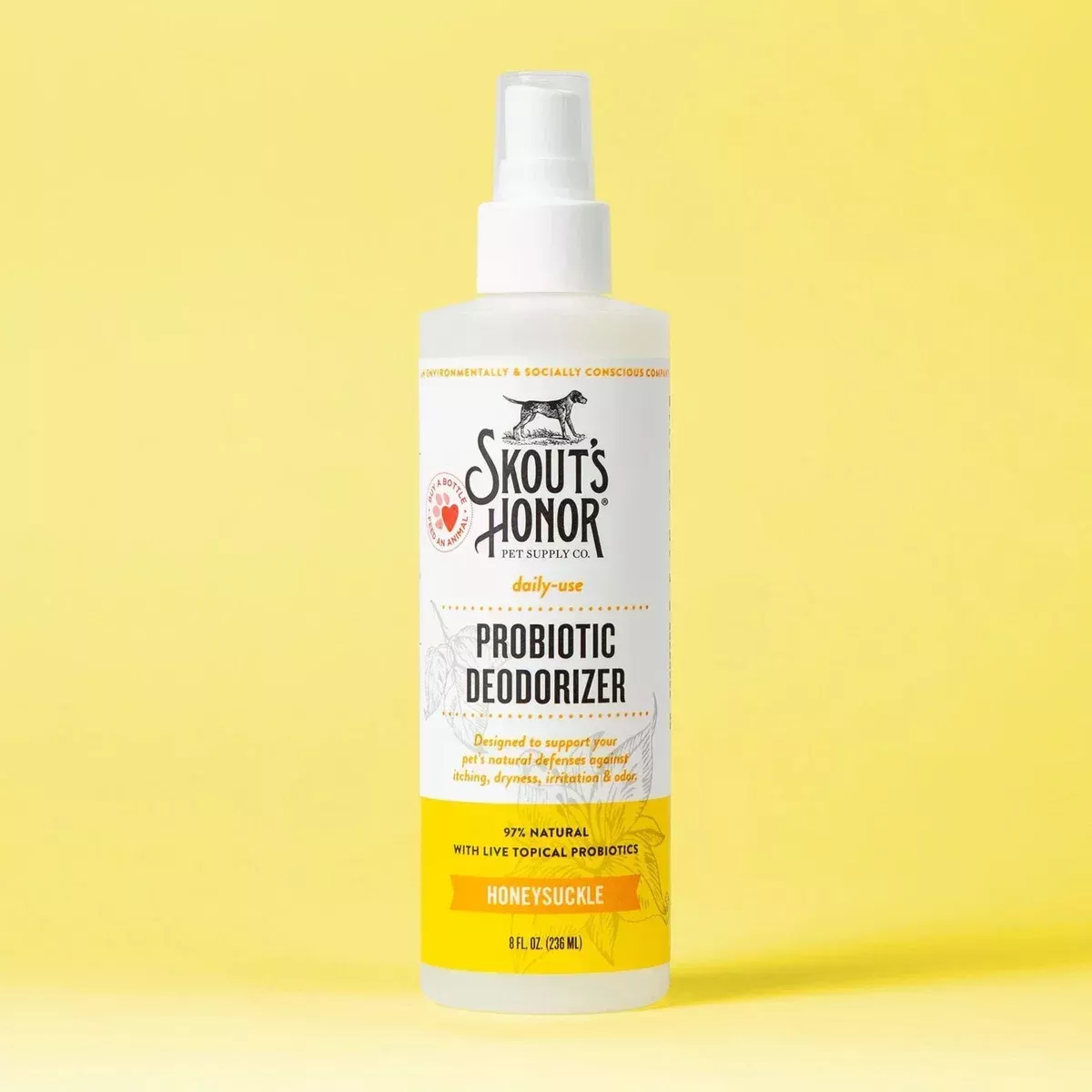 Skout's Honor Probiotic Daily Use Pet Deodorizer Spray