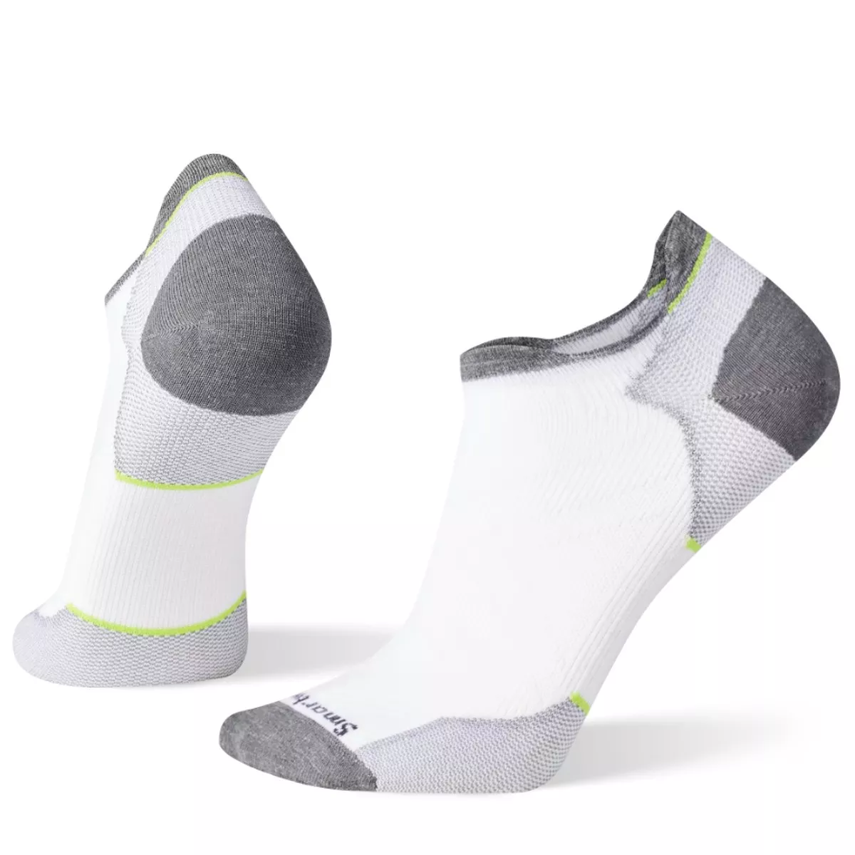 Smartwool Men's Run Low Ankle Socks - White