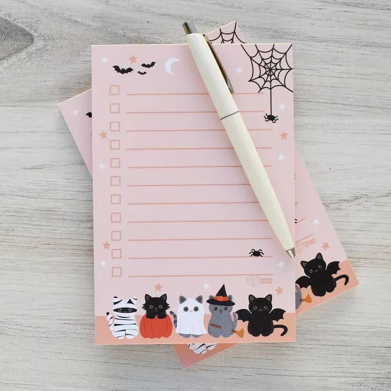 Spooky Sweeties Checklist Notepad