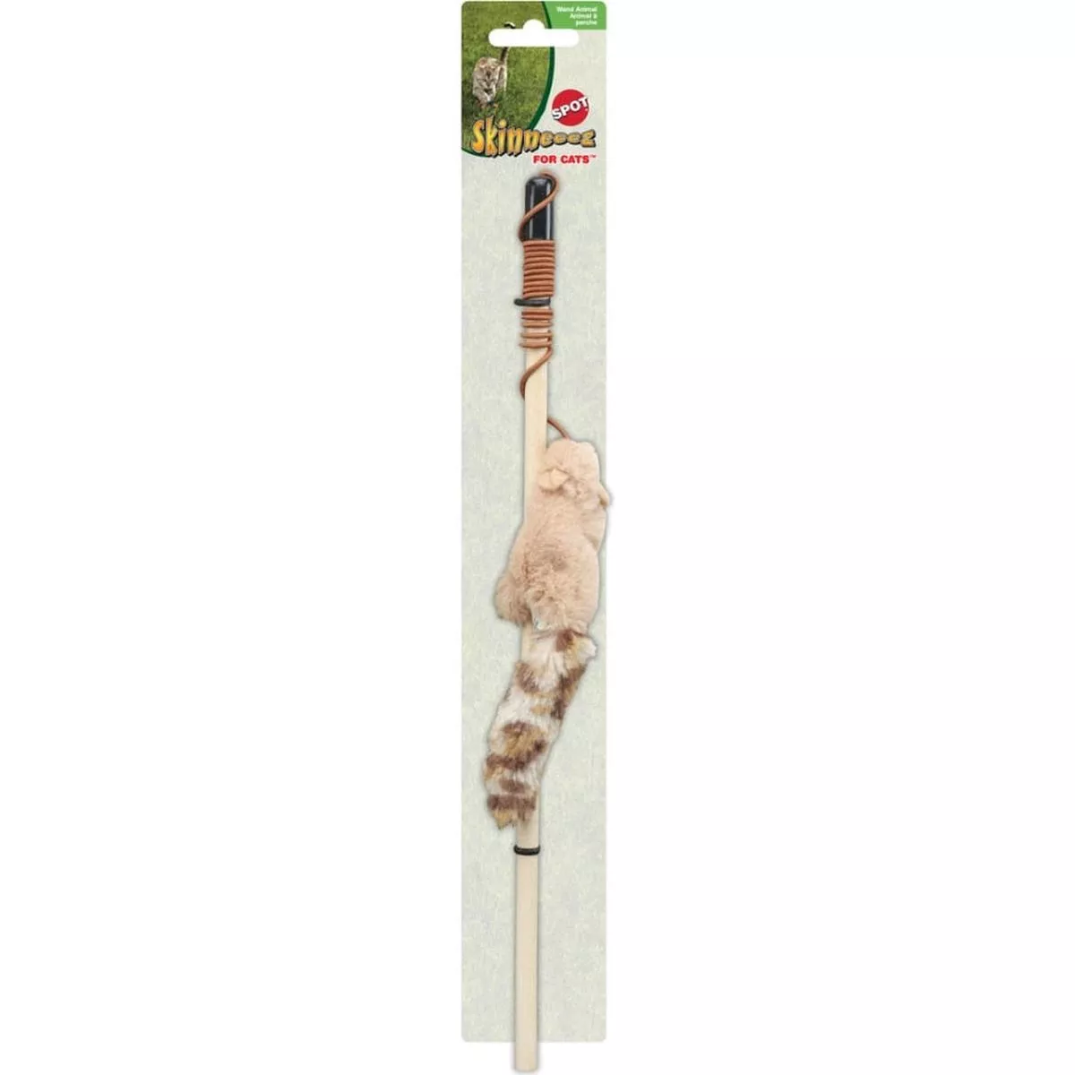 SPOT SKINNEEEZ TEASER WANDS W/CATNIP
