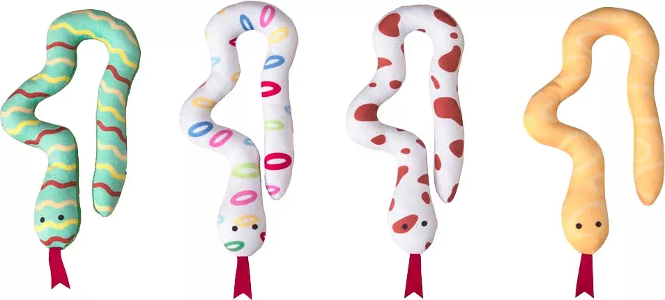 Spot Squiggly Snakes Cat Toy