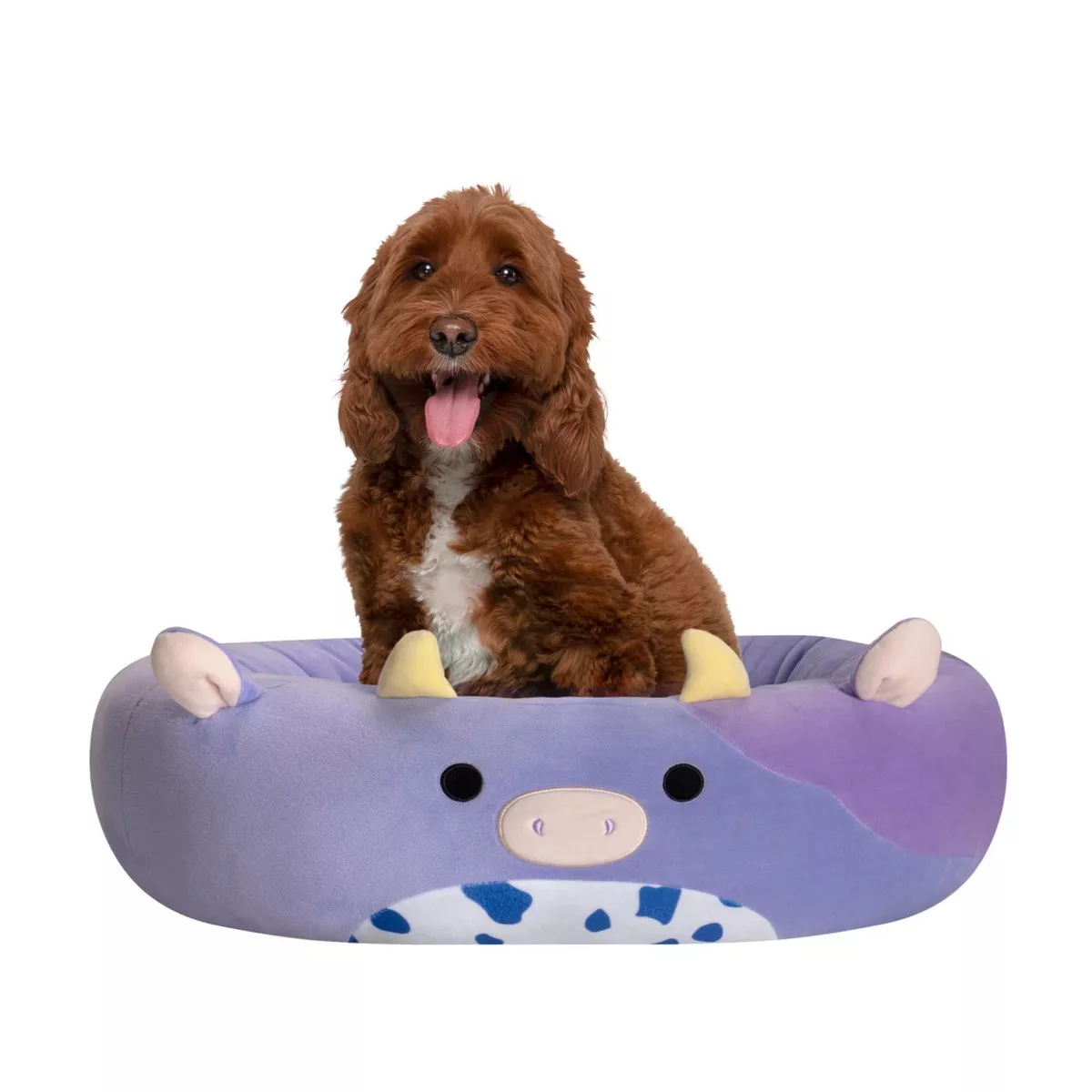 Squishmallows Bubba the Cow Pet Bed