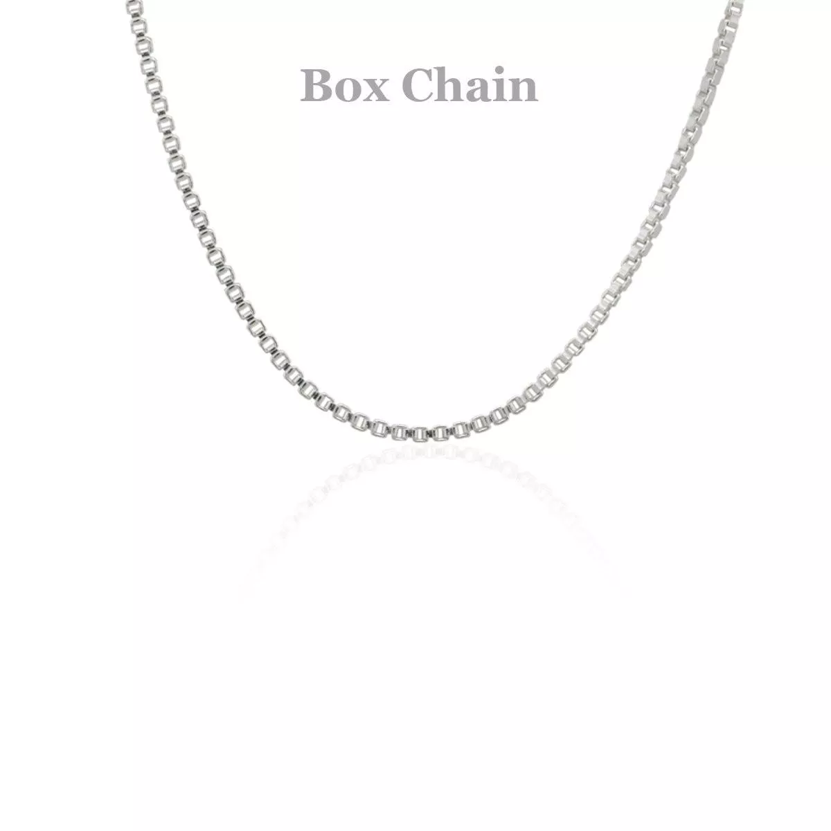 Sterling Silver Box Chain