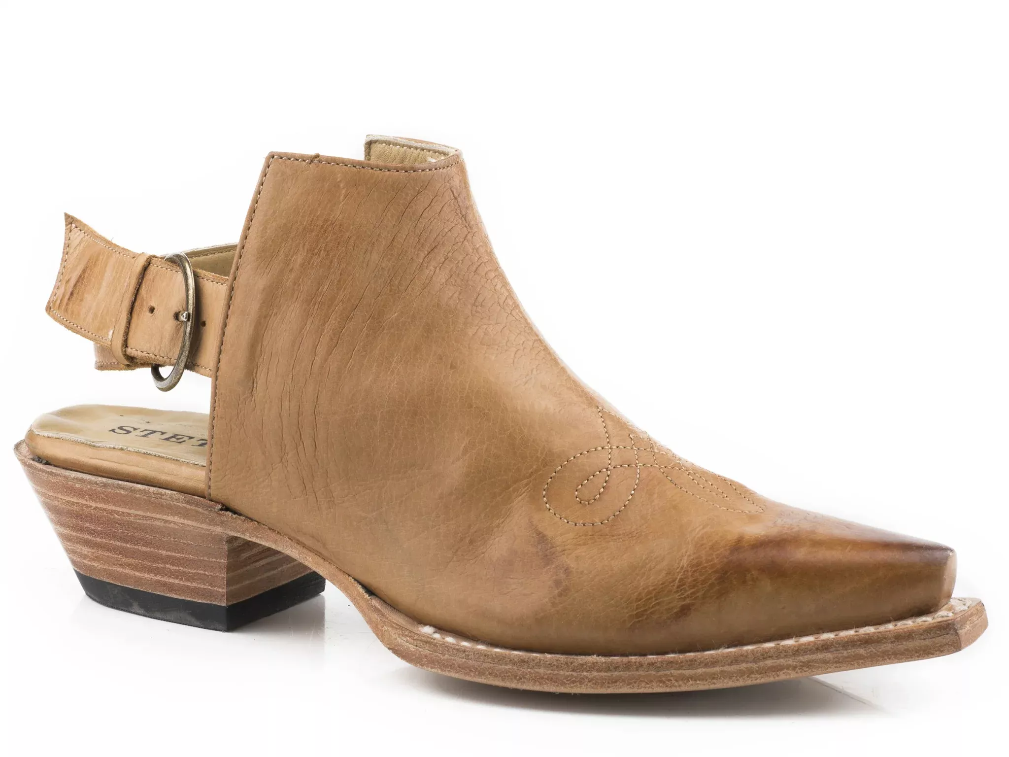 Stetson Ladies Isla Snip Toe Sling Back Mules
