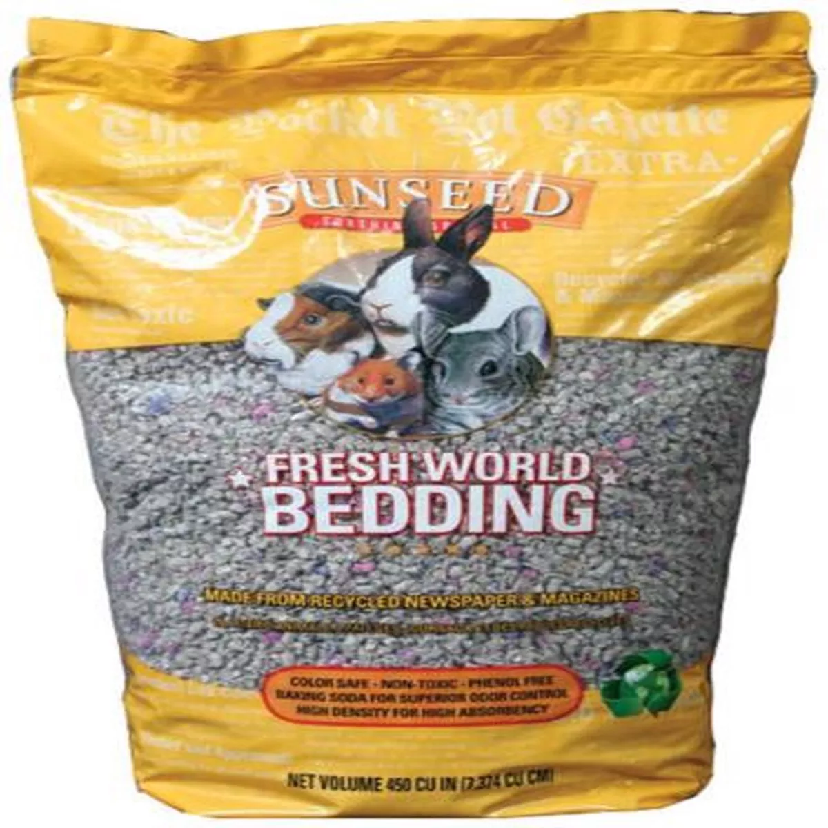 Sunseed Fresh World Bedding 450 cu/in