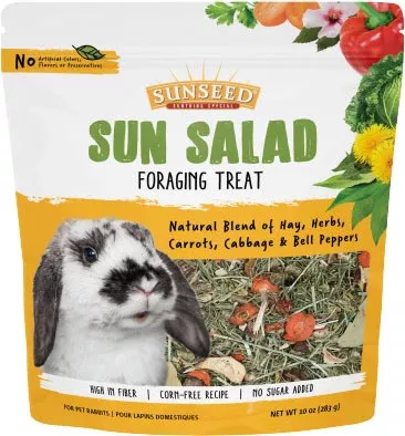 Sunseed Sun Salad Foraging Treat Rabbit