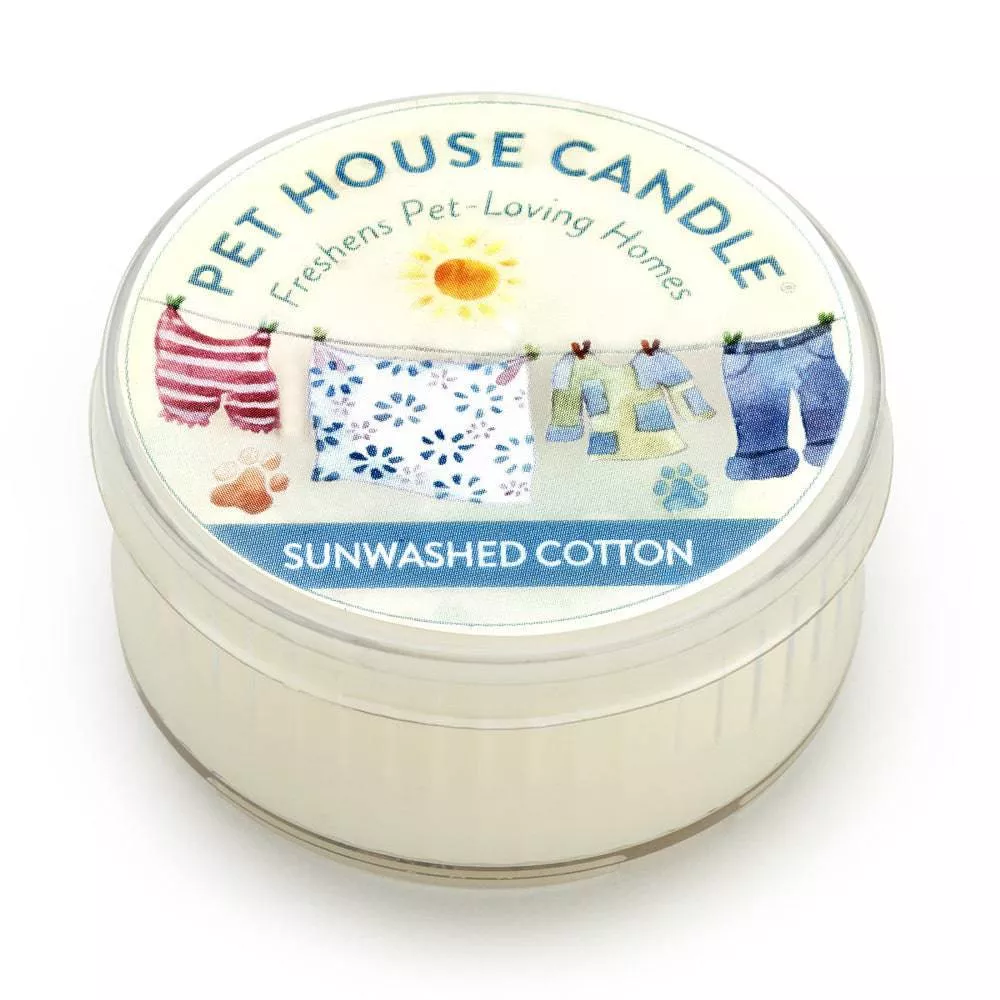 Sunwashed Cotton Mini Candle