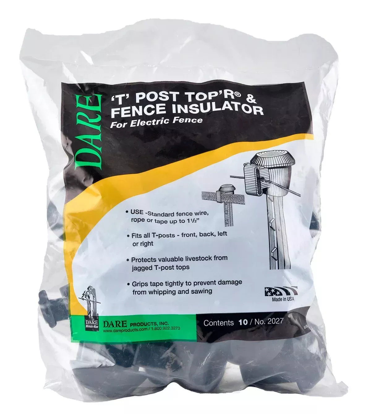 T-Post Top'Rs, 10 ct