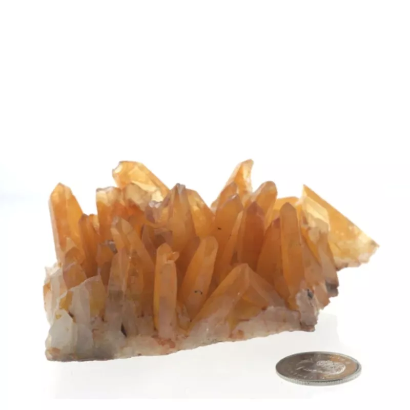 Tangerine Quartz Cluster