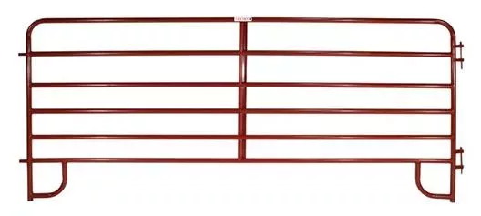 Tarter, Economy Corral Panel, Red, 12′