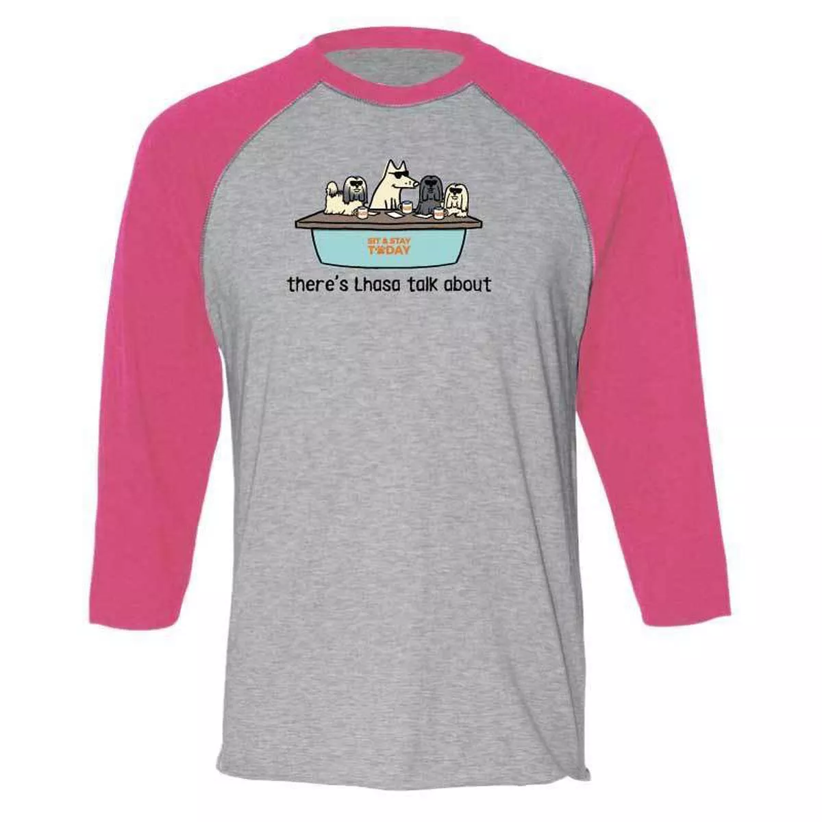 There’s Lhasa Talk About – Baseball Shirt