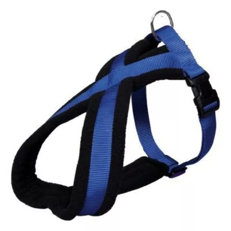 Trixie Premium Touring Harness Blue – Small 35-50cm