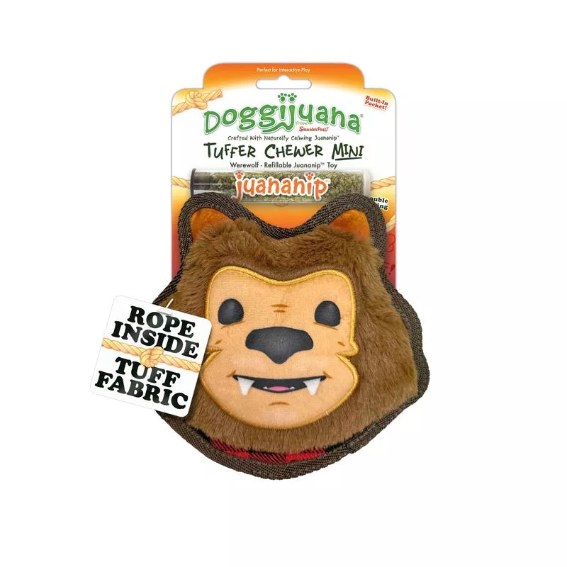 Tuffer Chewer Mini Werewolf Refillable Dog Toy
