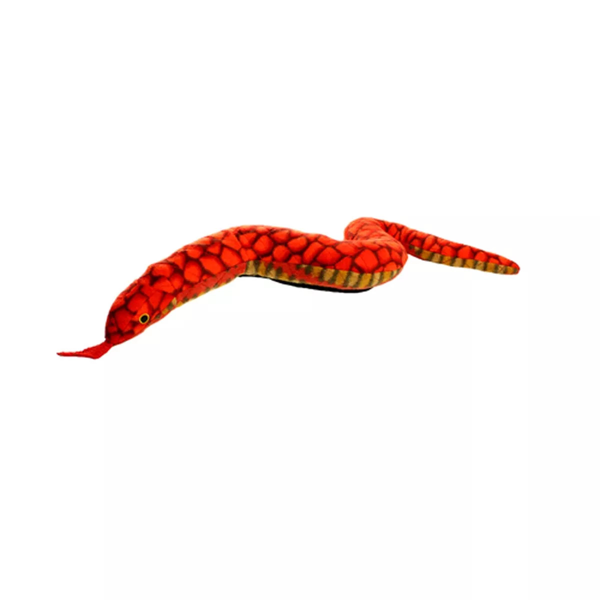 Tuffy Desert Snake Red Dog Toy