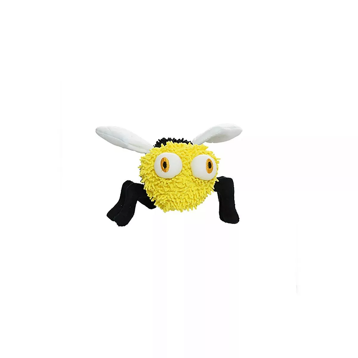 Tuffy's Mighty Microfiber Ball Bee Med Dog Toy