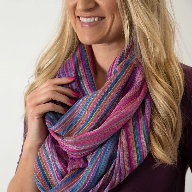 Twilight Skies Infinity Scarf Turquoise