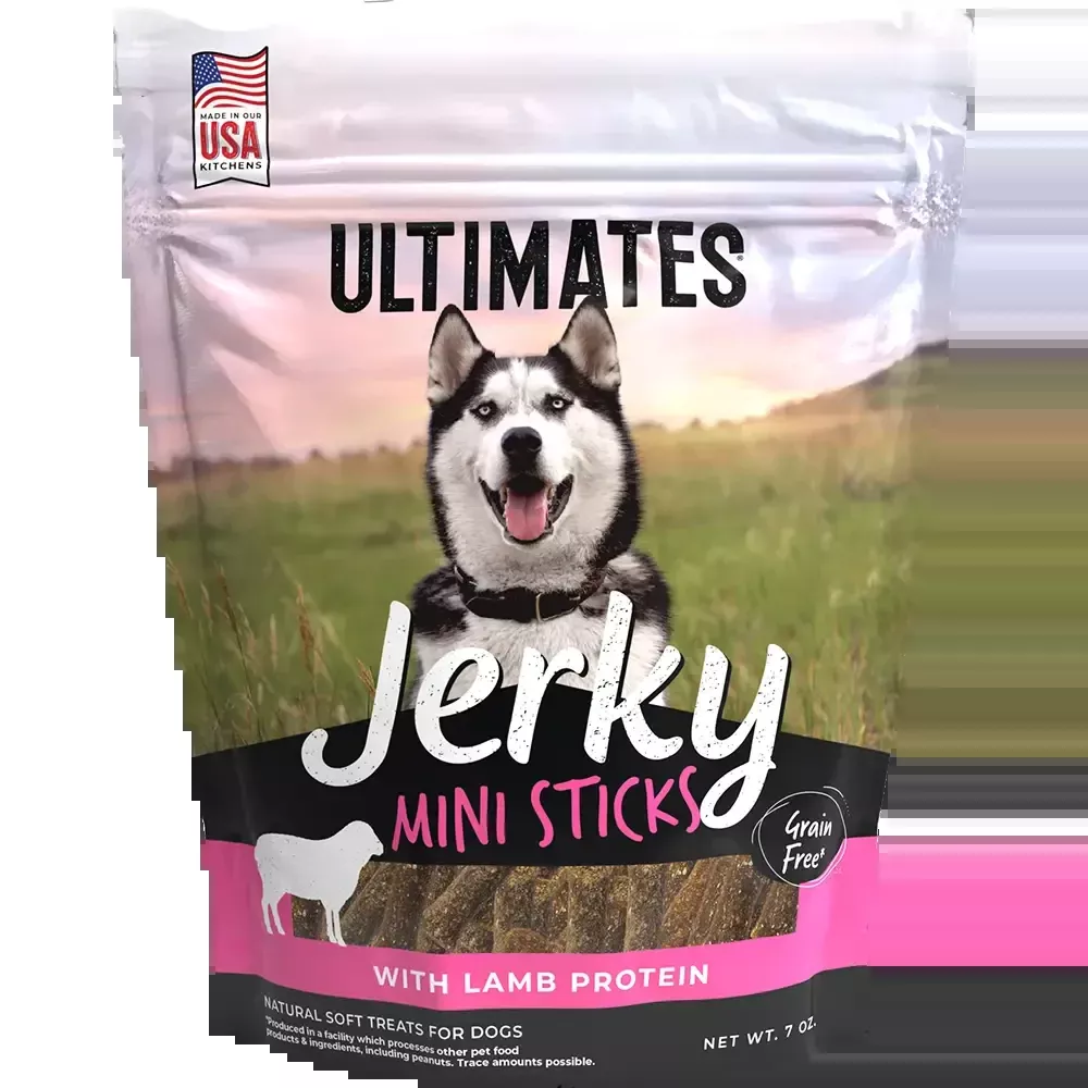 Ultimates Jerky Lamb Mini Sticks