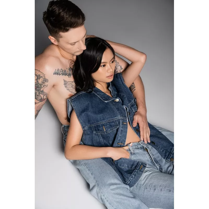 Unisex Denim Trendy Jacket
