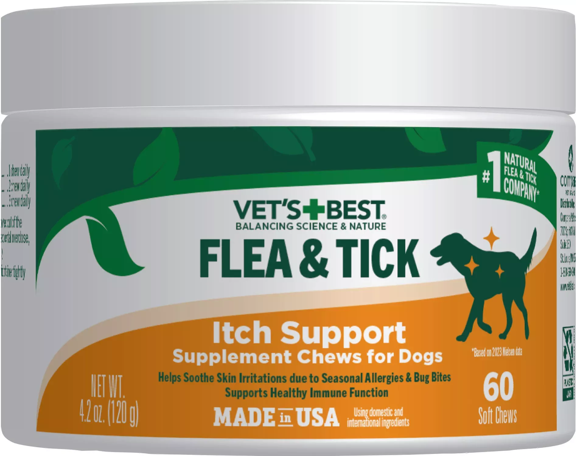 Vet'S Best Flea & Tick Skin Support Chews