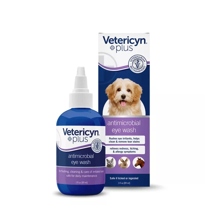 Vetericyn Plus Antimicrobial Eye Wash 3 Oz