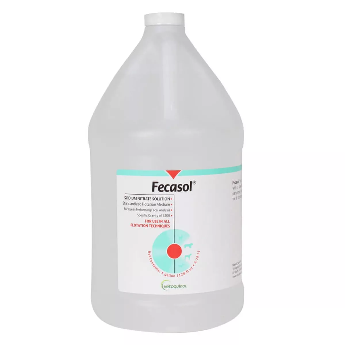 Vetoquinol Fecasol Sodium Nitrate Solution, Gallon