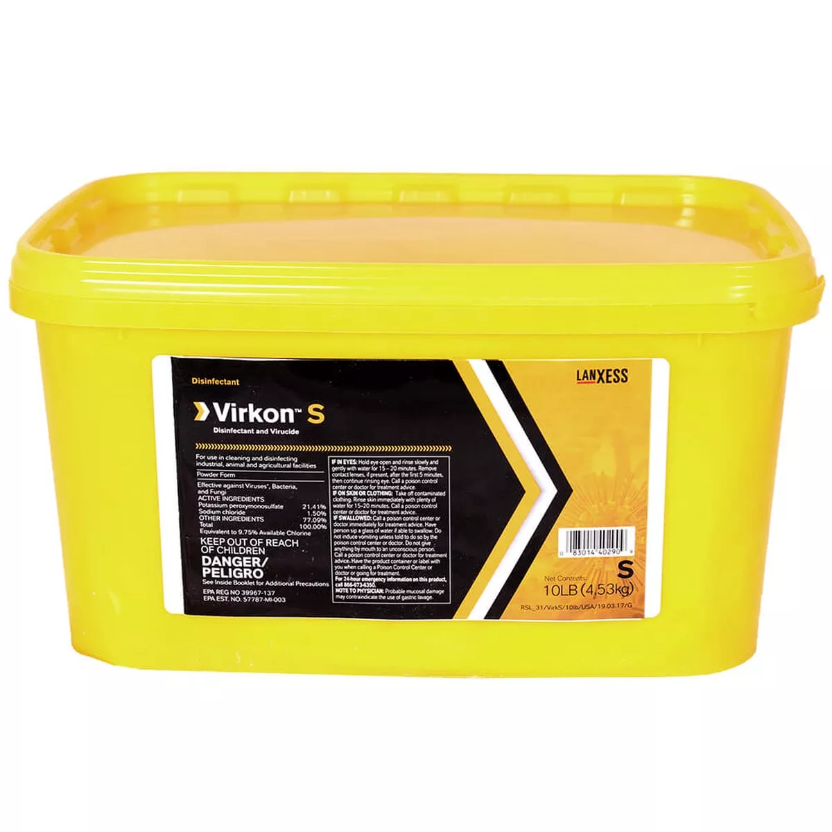 Virkon S Disinfectant Pail, 10 lb