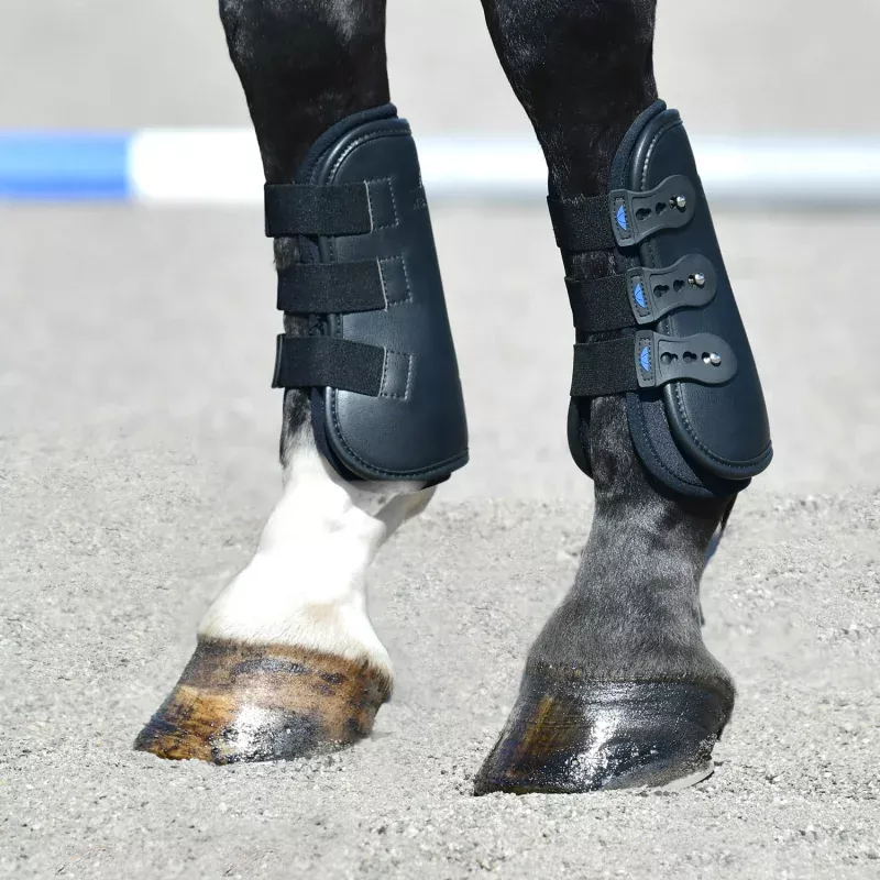 WeatherBeeta Tough-Tec Pro Open Front Boot Black
