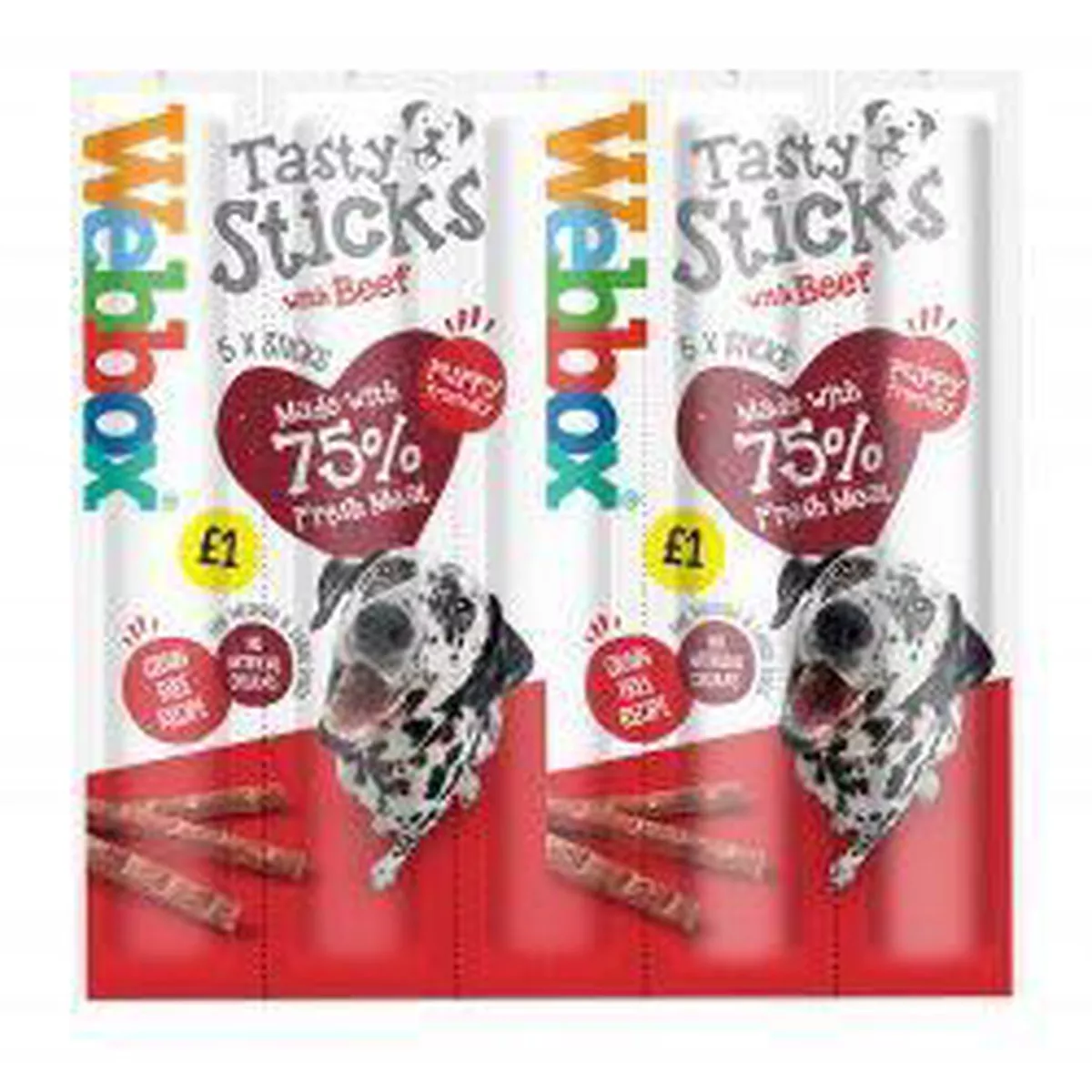 Webbox Delight Beef - Large Dog 90 Box
