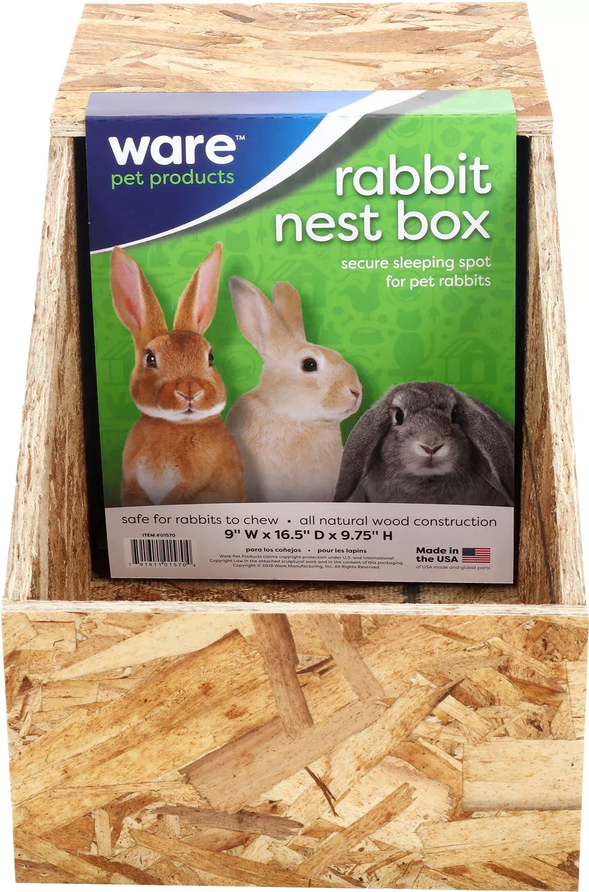 Wood Nesting Box