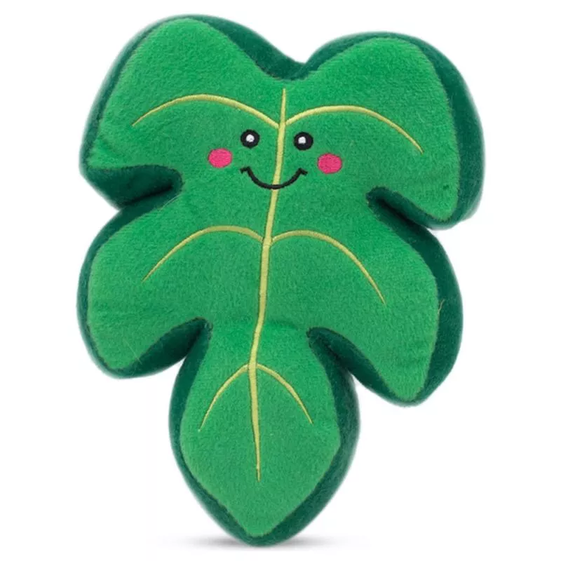 ZIPPY PAWS MONSTERA LEAF DOG TOY