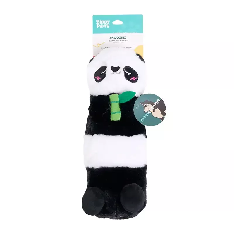 Zippy Paws Snooziez with Shhhqueaker – Panda