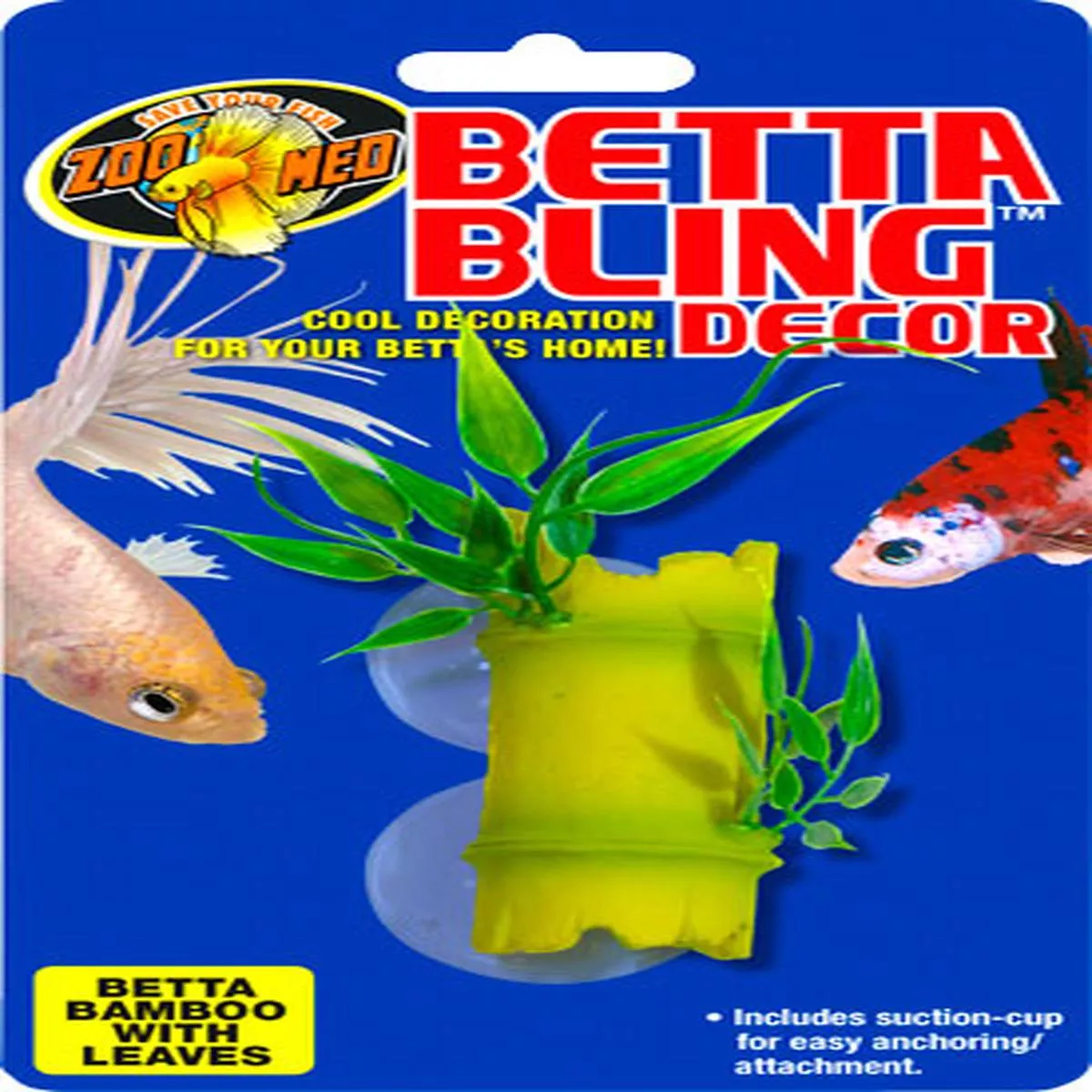 Zoo Med Betta Bling DecorBamboo with Leaves