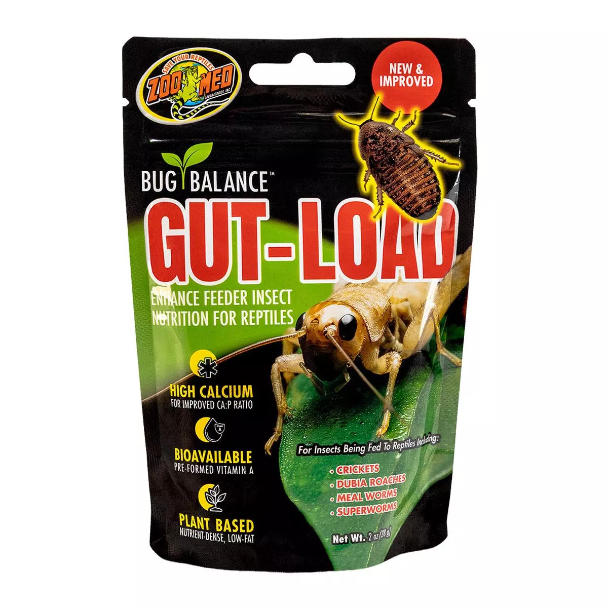 Zoo Med Bug Balance Gut Load