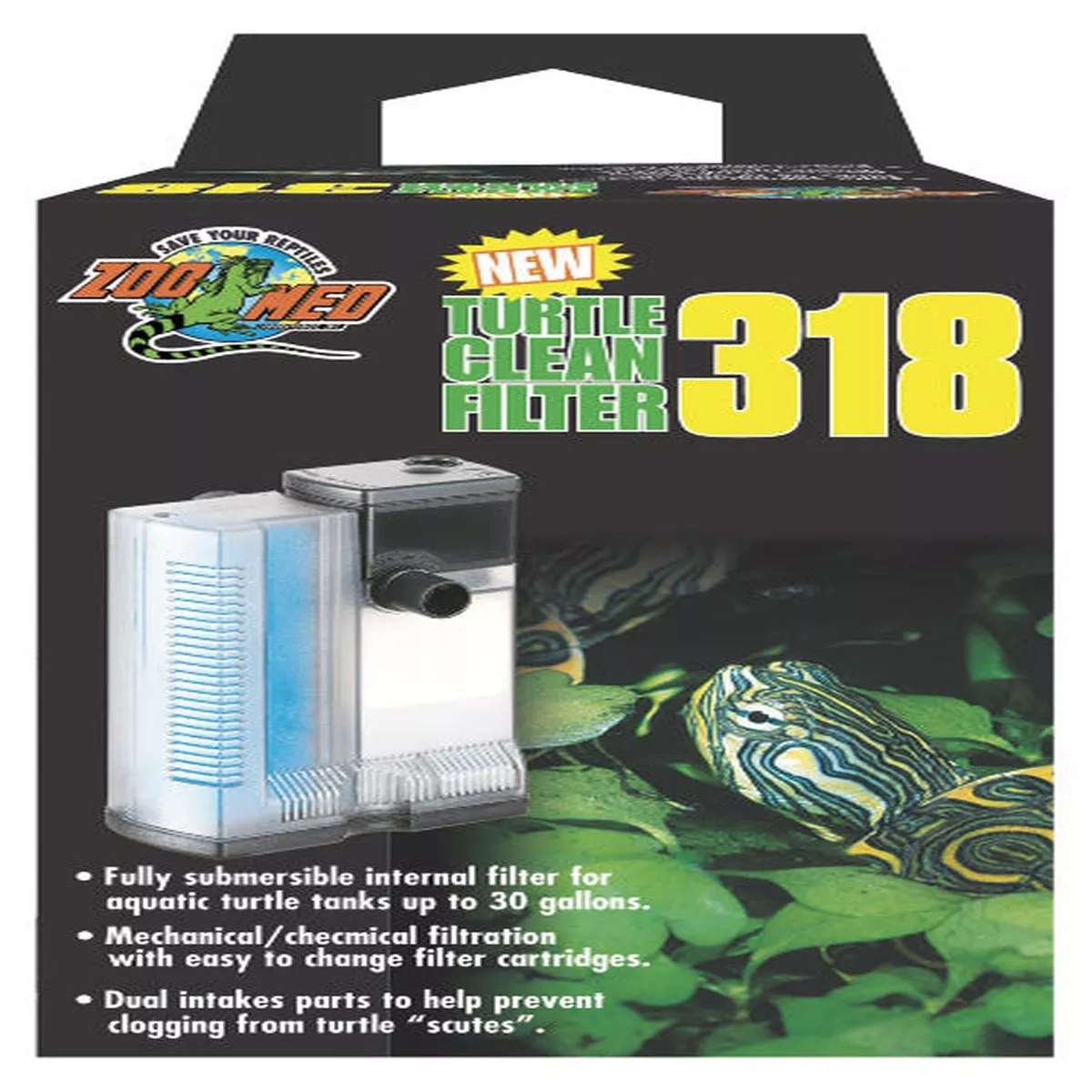 Zoo Med Turtle Clean 318 Submersible Filter
